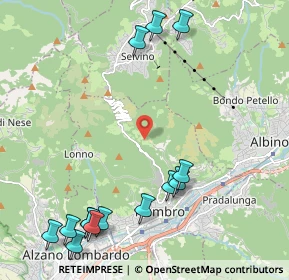 Mappa Via Trevasco, 24027 Nembro BG, Italia (2.74786)