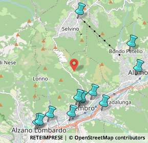 Mappa Via Trevasco, 24027 Nembro BG, Italia (2.63417)