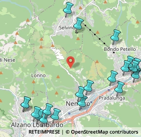 Mappa Via Trevasco, 24027 Nembro BG, Italia (2.9455)