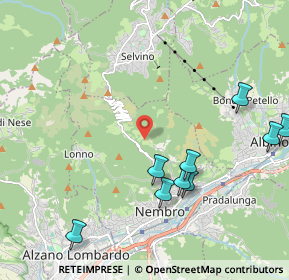 Mappa Via Trevasco, 24027 Nembro BG, Italia (2.90417)