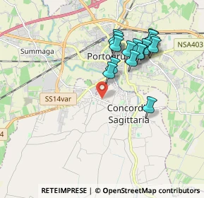 Mappa Via San Pietro, 30023 Concordia Sagittaria VE, Italia (1.77938)