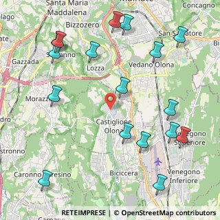 Mappa Via S. e P. Mazzucchelli, 21043 Castiglione Olona VA, Italia (2.65)