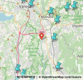 Mappa Via S. e P. Mazzucchelli, 21043 Castiglione Olona VA, Italia (7.03143)