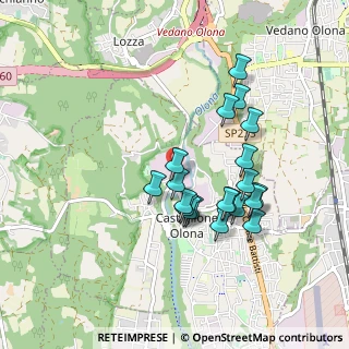 Mappa Via S. e P. Mazzucchelli, 21043 Castiglione Olona VA, Italia (0.806)