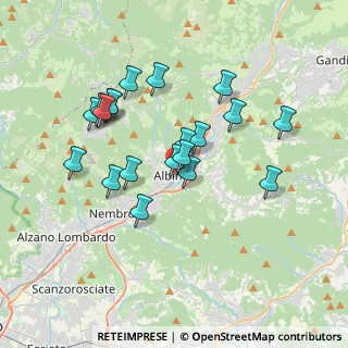 Mappa Via Maniscalco, 24021 Albino BG, Italia (3.2605)
