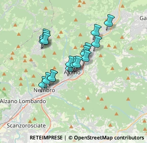 Mappa Via Maniscalco, 24021 Albino BG, Italia (2.68333)