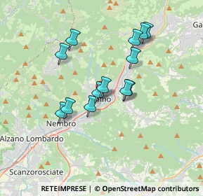 Mappa Via Maniscalco, 24021 Albino BG, Italia (2.99154)