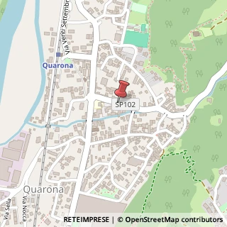 Mappa Via Giacomo Matteotti, 6, 13017 Quarona, Vercelli (Piemonte)