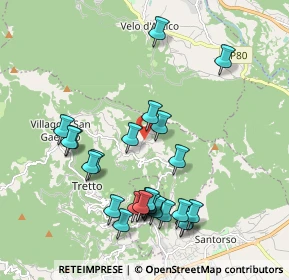 Mappa Contrà Gierte, 36015 Schio VI, Italia (2.068)