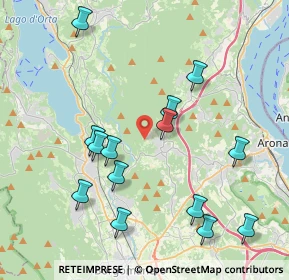 Mappa Via Conciliazione, 28045 Invorio NO, Italia (4.23571)