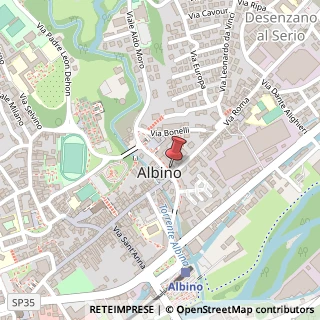 Mappa Viale Aldo Moro, 2a, 24021 Albino, Bergamo (Lombardia)