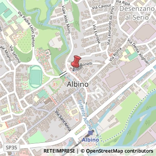 Mappa Viale Aldo Moro, 2, 24021 Albino, Bergamo (Lombardia)