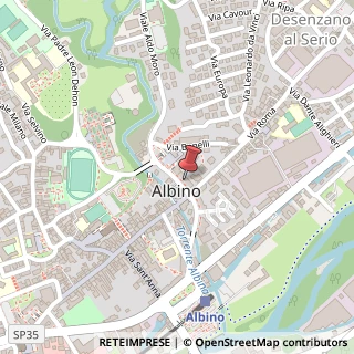 Mappa Viale Aldo Moro, 2/R, 24021 Albino, Bergamo (Lombardia)