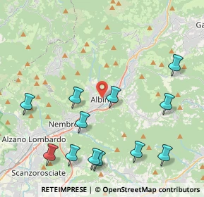 Mappa Presso Municipio, 24021 Albino BG, Italia (4.89917)