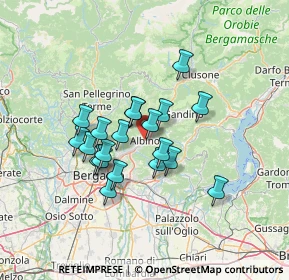 Mappa Presso Municipio, 24021 Albino BG, Italia (10.5605)