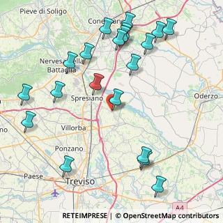 Mappa Via Dolomiti, 31052 Maserada sul Piave TV, Italia (9.9755)