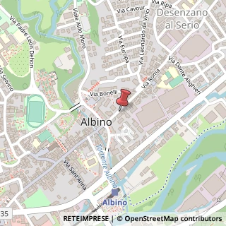 Mappa Via Roma, 36, 24021 Albino, Bergamo (Lombardia)