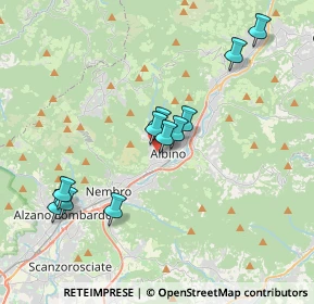 Mappa Via Raffaello Carrara, 24021 Albino BG, Italia (3.40818)
