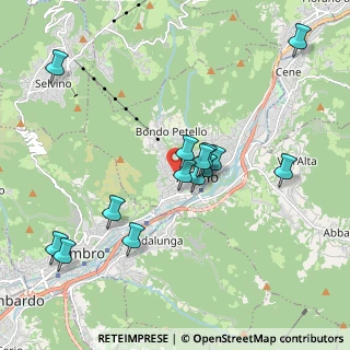 Mappa Via Raffaello Carrara, 24021 Albino BG, Italia (1.86214)