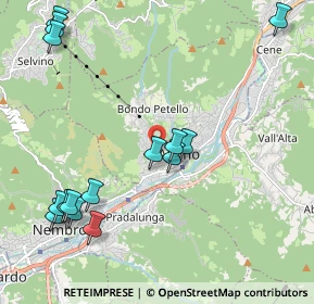 Mappa Via Raffaello Carrara, 24021 Albino BG, Italia (2.49)