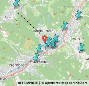 Mappa Via Raffaello Carrara, 24021 Albino BG, Italia (1.71909)