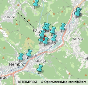 Mappa Via Raffaello Carrara, 24021 Albino BG, Italia (1.84533)