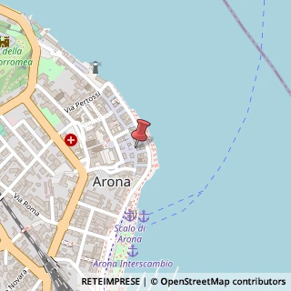 Mappa Via Cavour, 28, 28041 Arona, Novara (Piemonte)