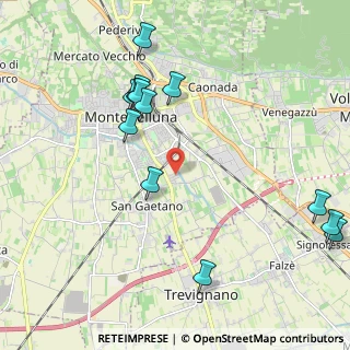 Mappa Via degli Oleandri, 31044 Montebelluna TV, Italia (2.37154)