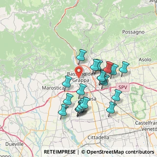 Mappa , 36061 Bassano del Grappa VI, Italia (6.6615)