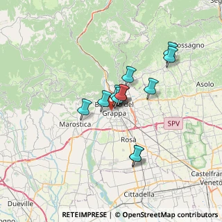 Mappa , 36061 Bassano del Grappa VI, Italia (5.08167)
