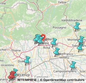 Mappa , 36061 Bassano del Grappa VI, Italia (20.99231)