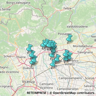 Mappa , 36061 Bassano del Grappa VI, Italia (10.76444)