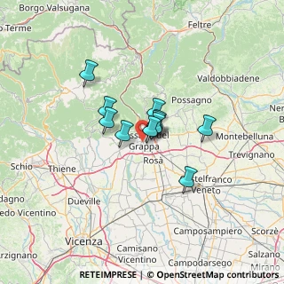 Mappa , 36061 Bassano del Grappa VI, Italia (8.00727)