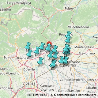 Mappa , 36061 Bassano del Grappa VI, Italia (11.899)