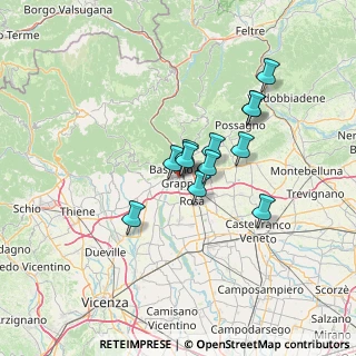 Mappa , 36061 Bassano del Grappa VI, Italia (10.04083)