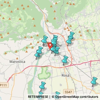 Mappa , 36061 Bassano del Grappa VI, Italia (3.95643)