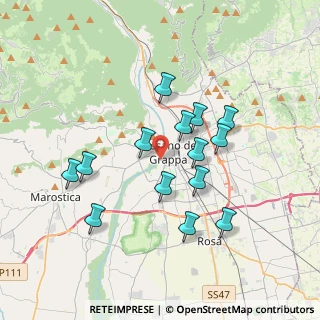 Mappa , 36061 Bassano del Grappa VI, Italia (3.29143)