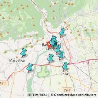 Mappa , 36061 Bassano del Grappa VI, Italia (2.3475)