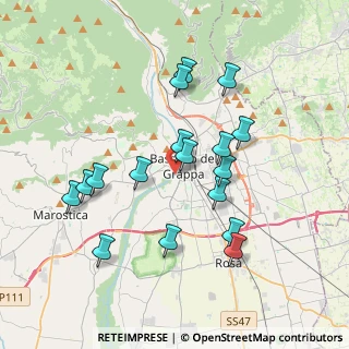 Mappa , 36061 Bassano del Grappa VI, Italia (3.52647)