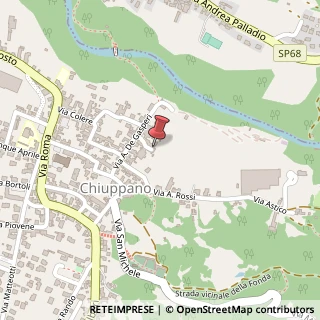 Mappa Via Enrico Mattei, 36, 36010 Chiuppano, Vicenza (Veneto)