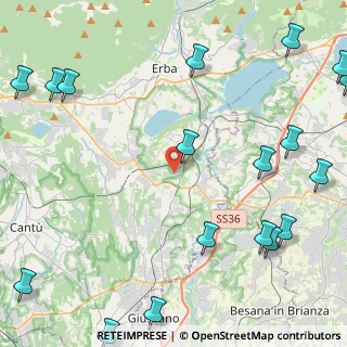 Mappa Via degli Artigiani, 22040 Lurago D'erba CO, Italia (6.68389)