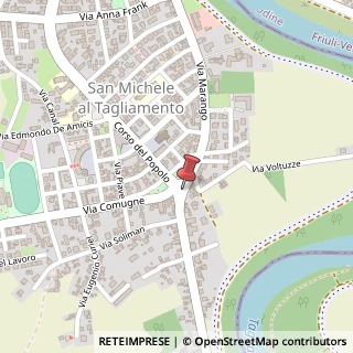 Mappa Via Marango, 55, 30028 San Michele al Tagliamento, Venezia (Veneto)