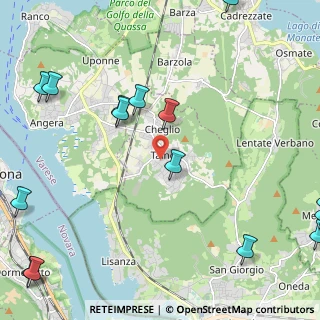 Mappa Via Piave, 21020 Taino VA, Italia (3.224)