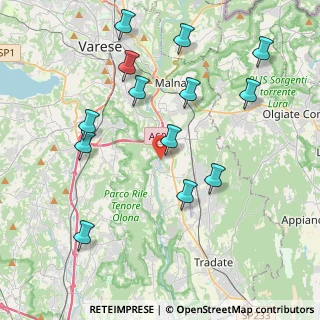 Mappa Via Benedetto Milani, 21043 Castiglione Olona VA, Italia (4.38)
