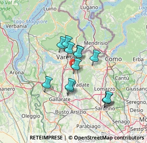 Mappa Via Benedetto Milani, 21043 Castiglione Olona VA, Italia (10.67462)