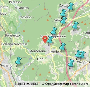 Mappa Via Barro, 28045 Invorio NO, Italia (2.35364)