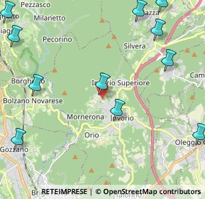 Mappa Via Barro, 28045 Invorio NO, Italia (2.96545)