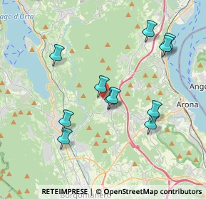 Mappa Via Barro, 28045 Invorio NO, Italia (3.65)