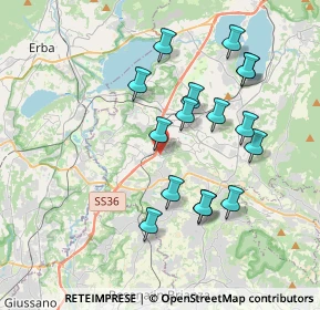 Mappa Via M. Buonarroti, 23845 Costa Masnaga LC, Italia (3.57375)