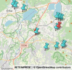 Mappa Via M. Buonarroti, 23845 Costa Masnaga LC, Italia (5.25385)